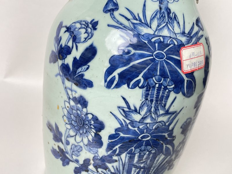 清晚期 150件青花花卉纹嫁妆瓶 - 图6