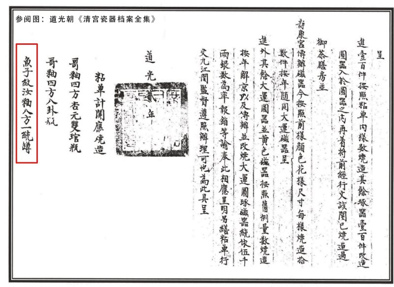 清道光 仿汝釉八方尊 - 图5