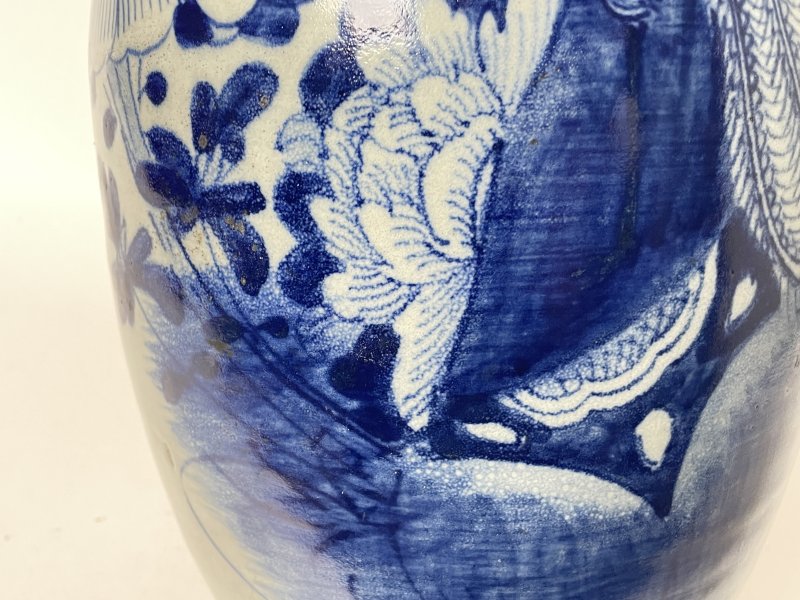 清晚期 150件青花花鸟纹嫁妆瓶 - 图6