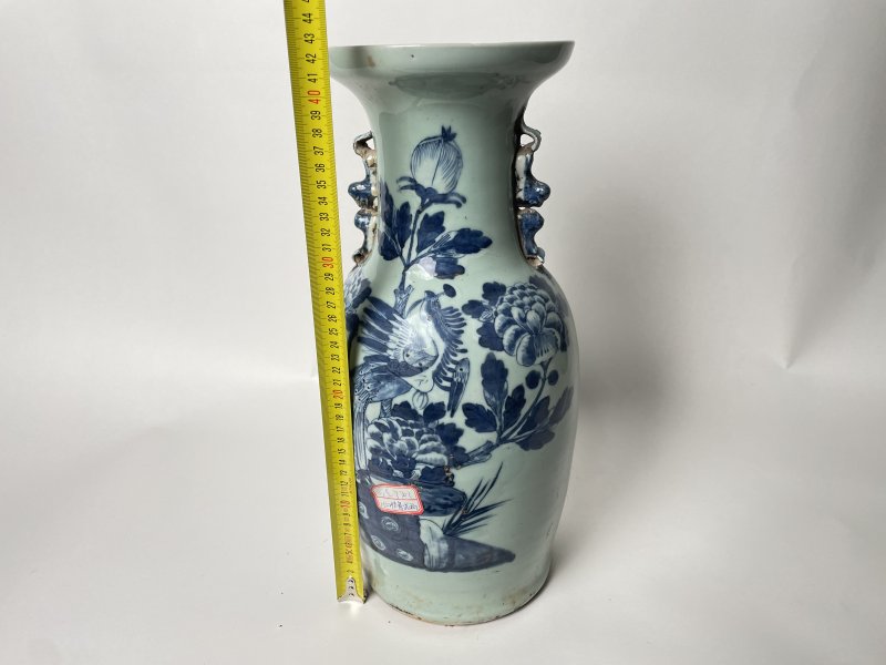 清晚期 150件青花花鸟纹嫁妆瓶 - 图12