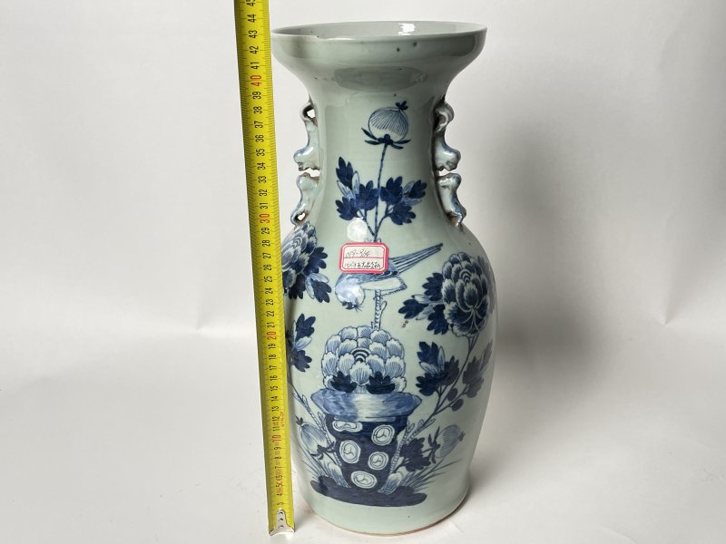 清晚期 150件青花花鸟纹嫁妆瓶 - 图13