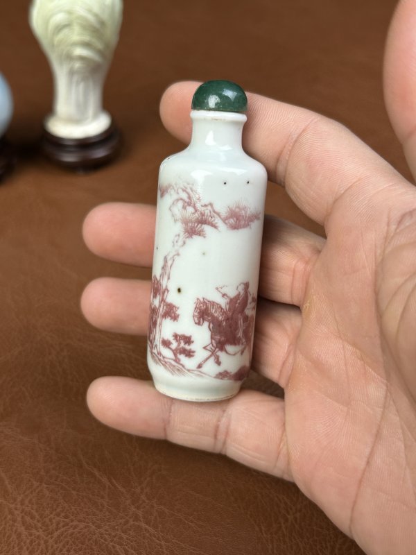 清中期  鼻烟壶三只 - 图5