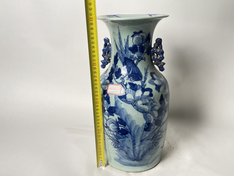 清晚期 150件青花花鸟纹嫁妆瓶 - 图10