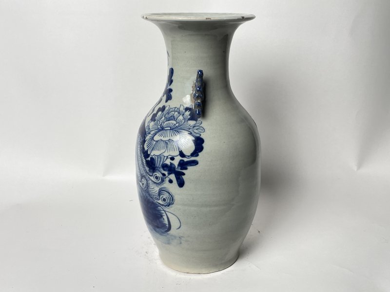 清晚期 150件青花花鸟纹嫁妆瓶 - 图2