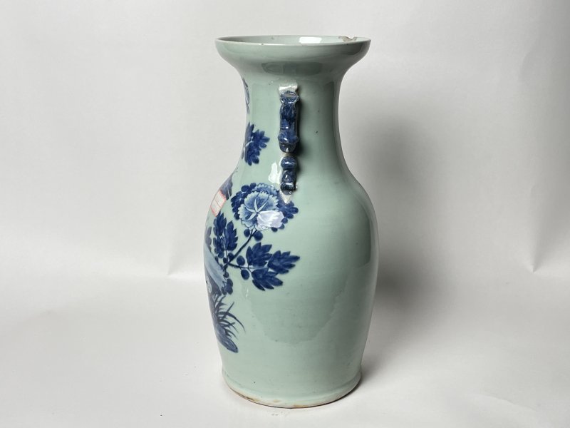 清晚期 150件青花富贵白头嫁妆瓶 - 图2