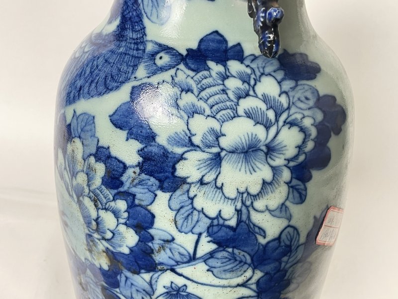 清晚期 150件青花花鸟纹嫁妆瓶 - 图6