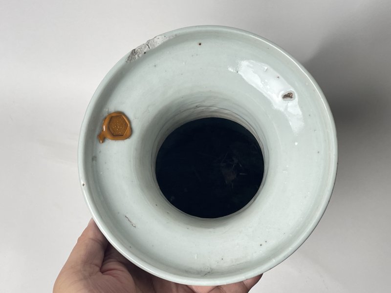 清晚期 150件青花缠枝喜字嫁妆瓶 - 图8