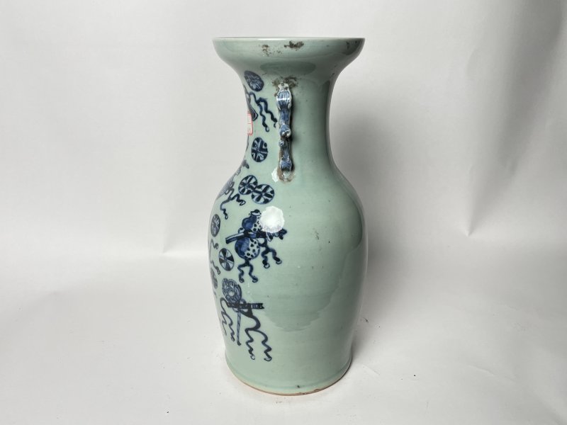清晚期 150件青花杂宝图嫁妆瓶 - 图2