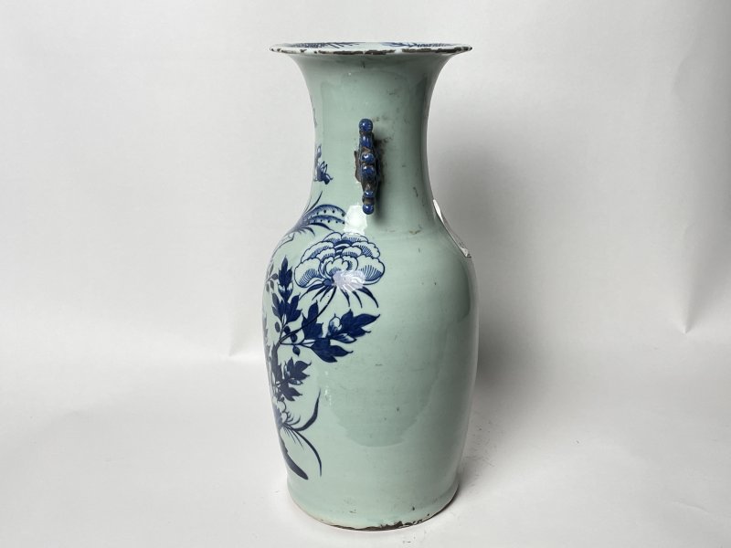 清晚期 150件青花花鸟纹嫁妆瓶 - 图2