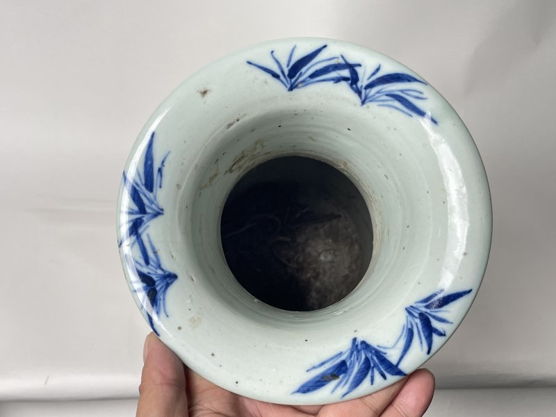 清晚期 150件青花花鸟纹嫁妆瓶 - 图8