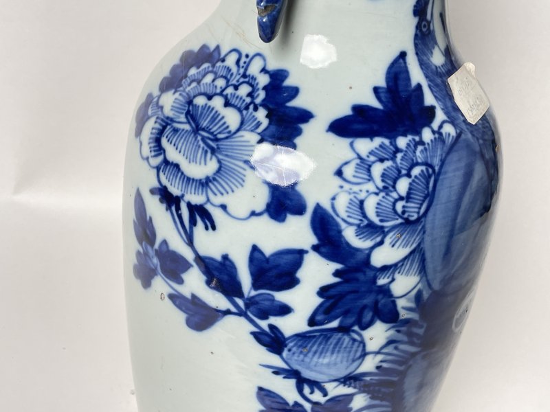 清晚期 150件青花花鸟纹嫁妆瓶 - 图5