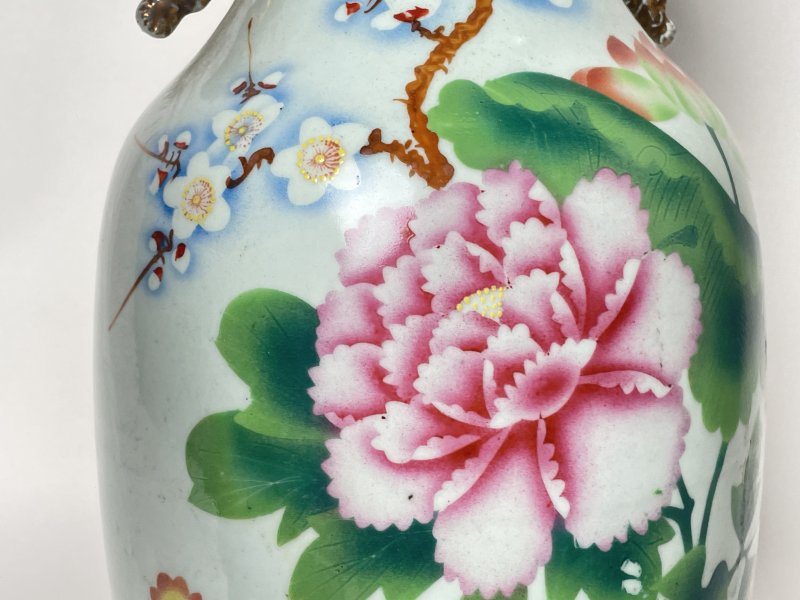 民国 150件粉彩刷花花卉纹嫁妆瓶 - 图5