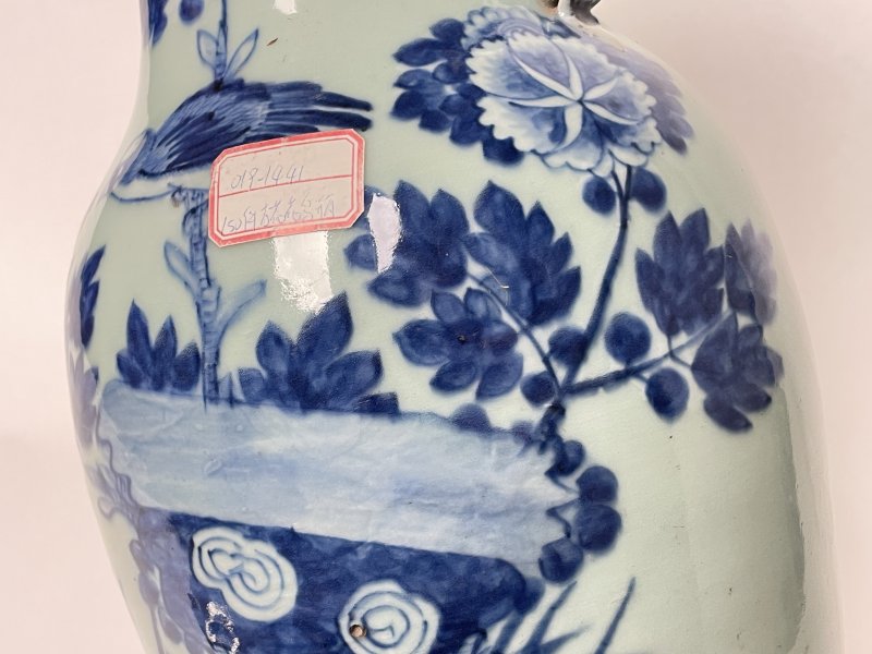清晚期 150件青花富贵白头嫁妆瓶 - 图7