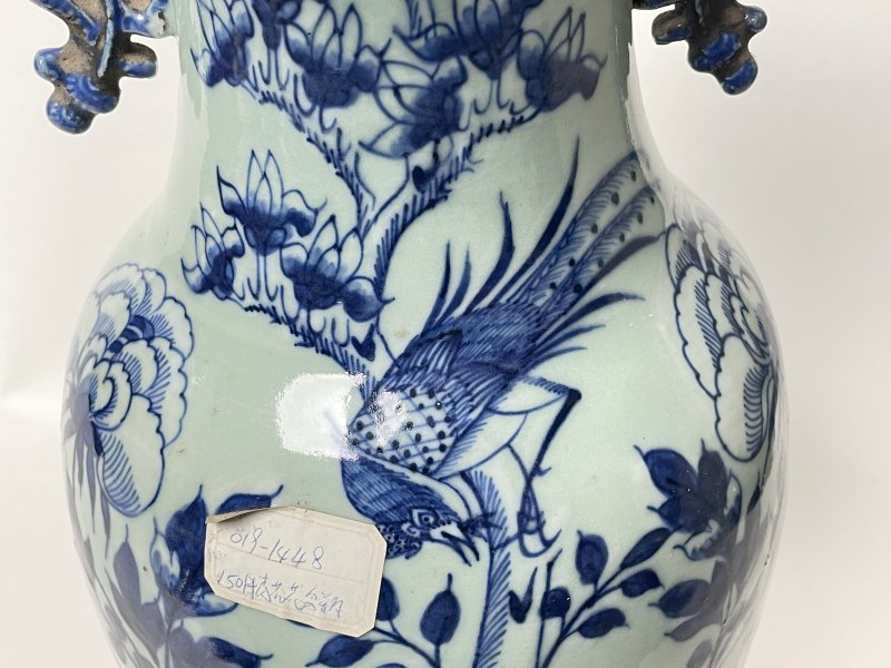 清晚期 150件青花花鸟纹嫁妆瓶 - 图5