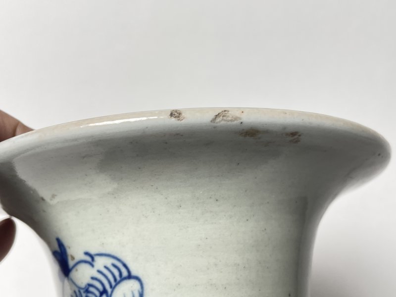 清晚期 150件青花花鸟纹嫁妆瓶 - 图13