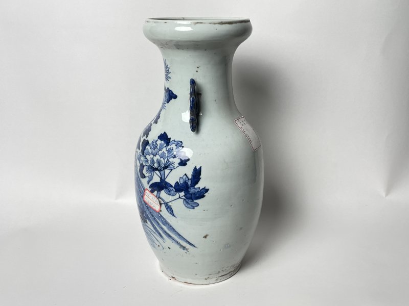 清晚期 150件青花花鸟纹嫁妆瓶 - 图2