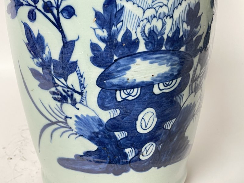 清晚期 150件青花花鸟纹嫁妆瓶 - 图6