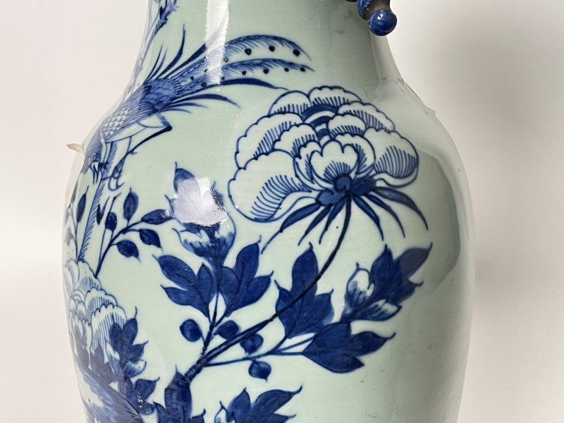 清晚期 150件青花花鸟纹嫁妆瓶 - 图7