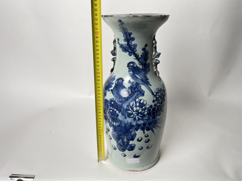 清晚期 150件青花花鸟纹嫁妆瓶 - 图2