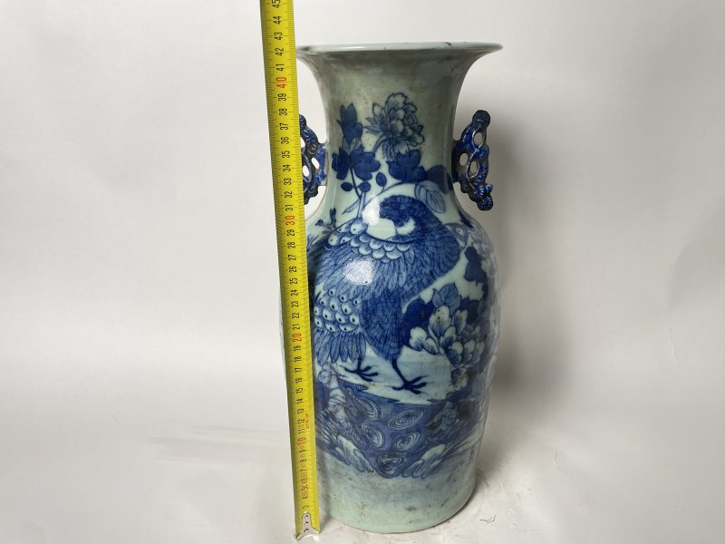 清晚期 150件青花花鸟纹嫁妆瓶 - 图13