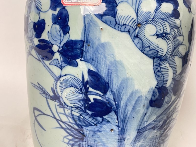 清晚期 150件青花花鸟纹嫁妆瓶 - 图6