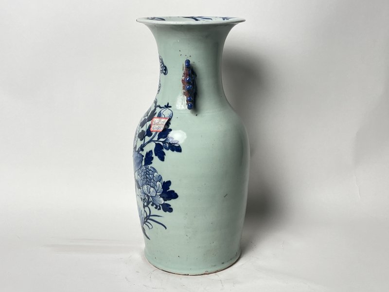 清晚期 150件青花花鸟纹嫁妆瓶 - 图2