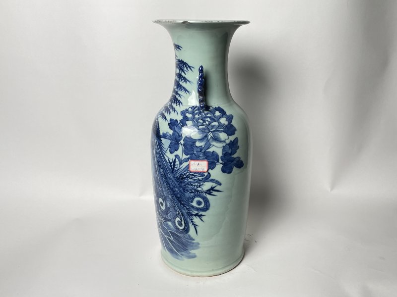 清晚期 300件青花花鸟纹嫁妆瓶 - 图2