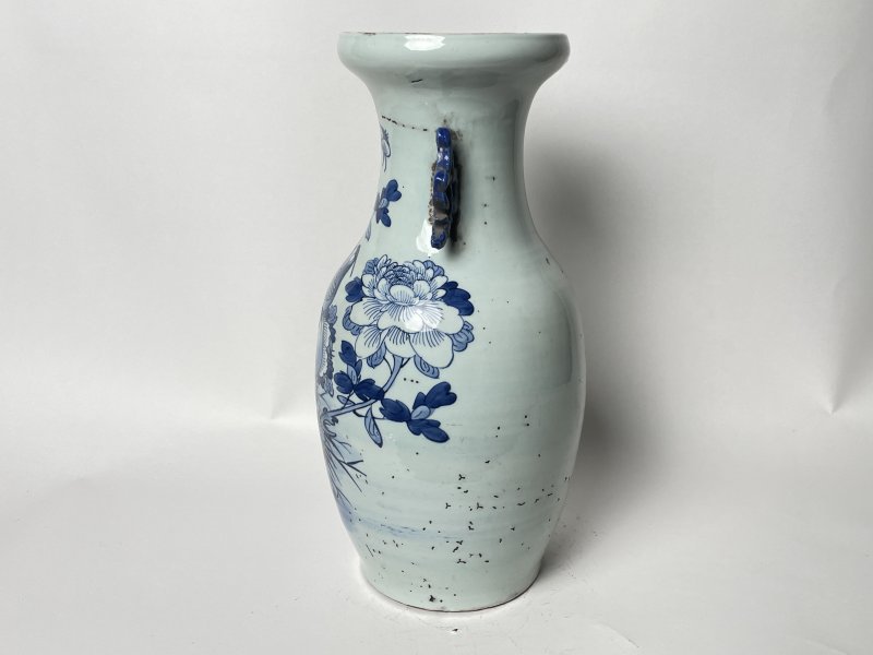 清晚期 150件青花花鸟纹嫁妆瓶 - 图2