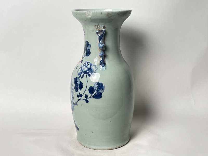 清晚期 150件青花凤穿花嫁妆瓶 - 图4