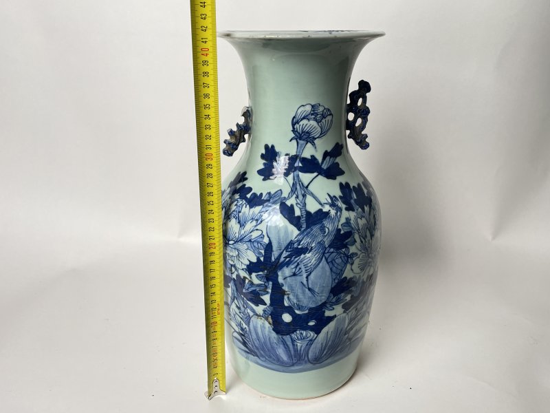清晚期 150件青花花鸟纹嫁妆瓶 - 图2