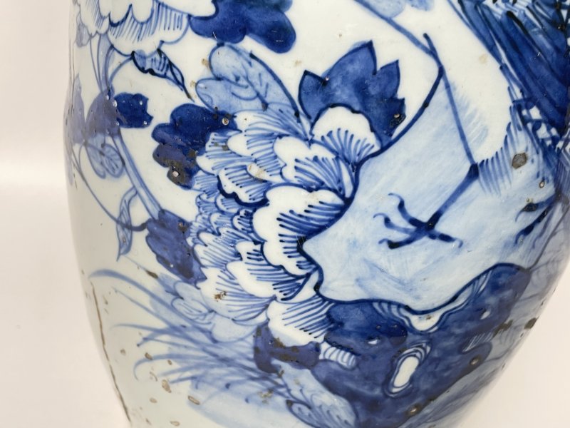 清晚期 150件青花花鸟纹嫁妆瓶 - 图7