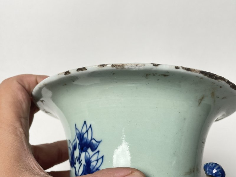 清晚期 150件青花花鸟纹嫁妆瓶 - 图10