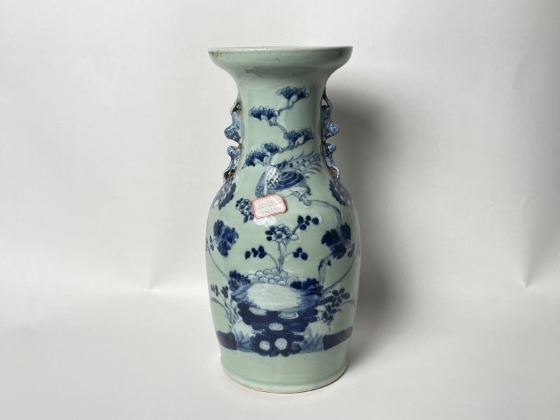 清晚期 150件青花花鸟纹嫁妆瓶 - 图1