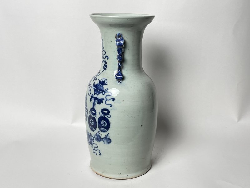 清晚期 150件青花杂宝图嫁妆瓶 - 图2