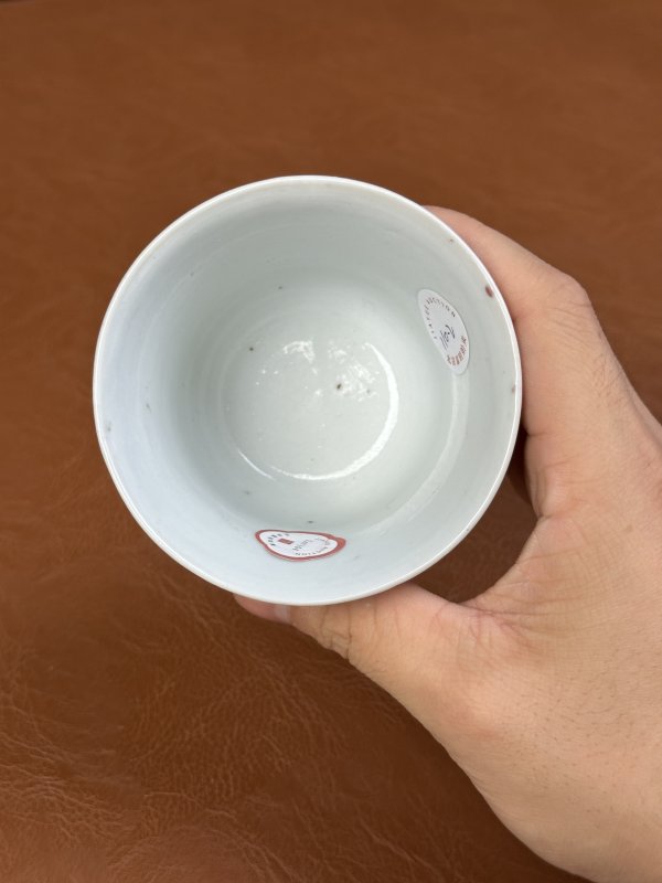 清乾隆 祭红釉铃铛杯 - 图11
