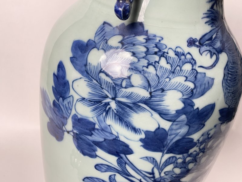 清晚期 300件青花花鸟纹嫁妆瓶 - 图5