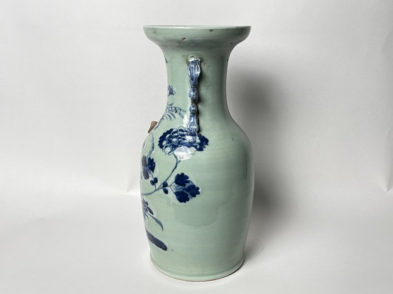 清晚期 150件青花花鸟纹嫁妆瓶 - 图2