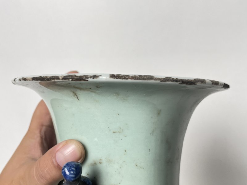 清晚期 150件青花花鸟纹嫁妆瓶 - 图11