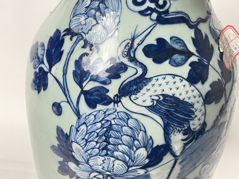 清晚期 150件青花花鸟纹嫁妆瓶 - 图6