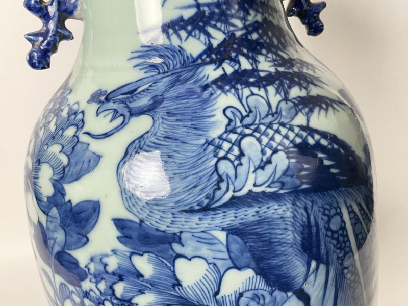 清晚期 300件青花花鸟纹嫁妆瓶 - 图6