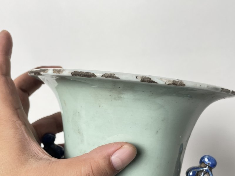 清晚期 150件青花花鸟纹嫁妆瓶 - 图12
