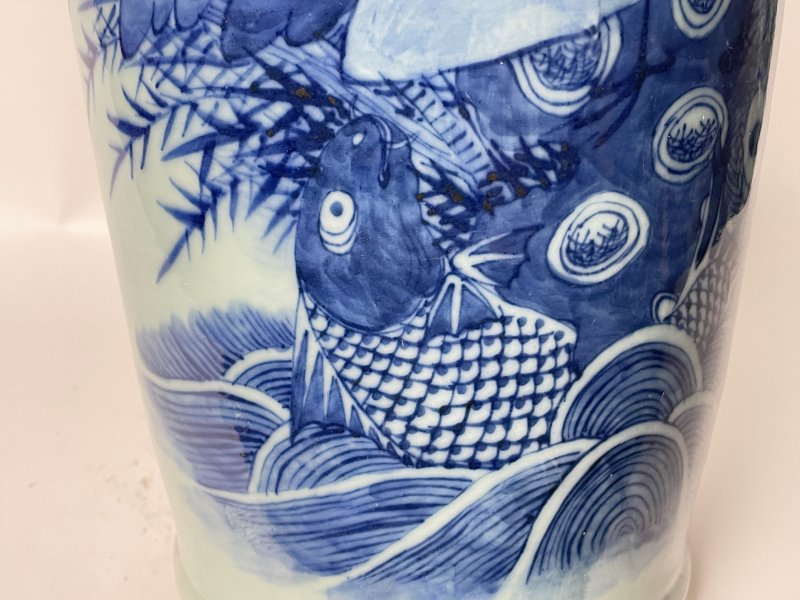 清晚期 300件青花花鸟纹嫁妆瓶 - 图7