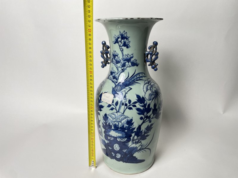 清晚期 150件青花花鸟纹嫁妆瓶 - 图13