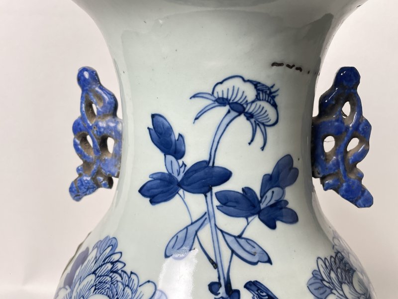 清晚期 150件青花花鸟纹嫁妆瓶 - 图7