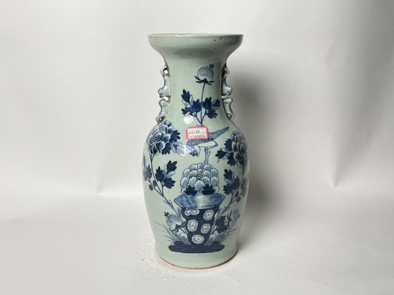 清晚期 150件青花花鸟纹嫁妆瓶 - 图1