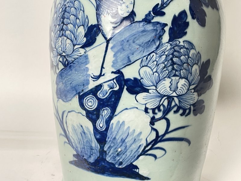清晚期 150件青花花鸟纹嫁妆瓶 - 图8