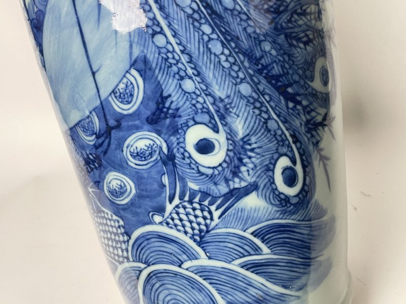 清晚期 300件青花花鸟纹嫁妆瓶 - 图8