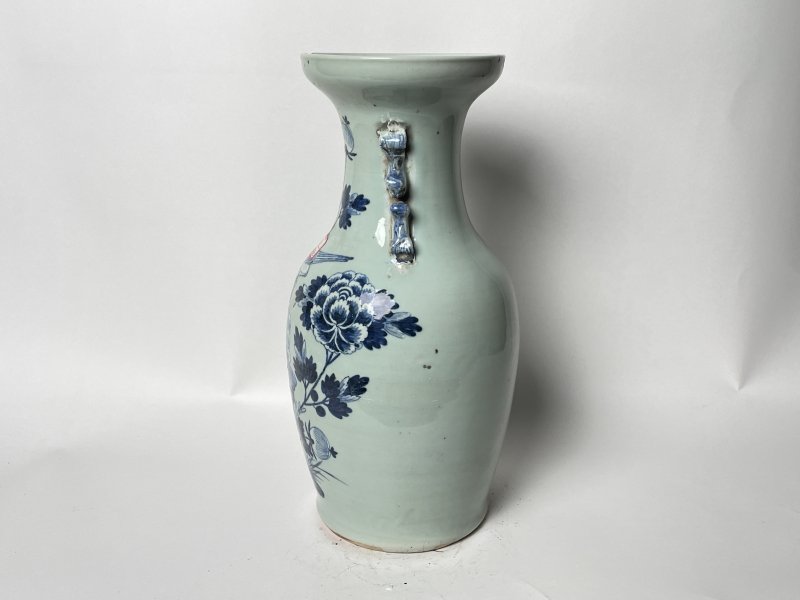 清晚期 150件青花花鸟纹嫁妆瓶 - 图2
