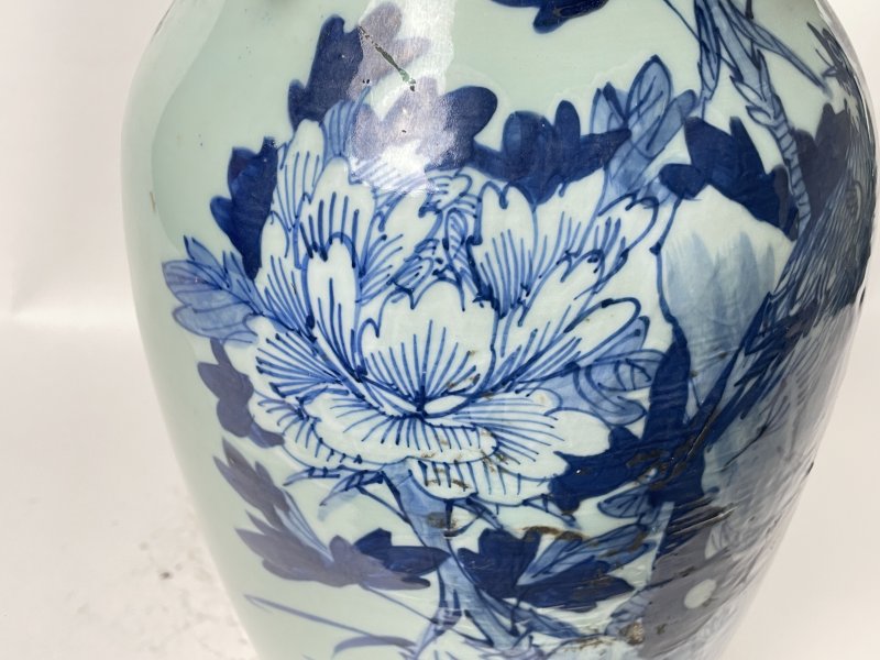 清晚期 150件青花花鸟纹嫁妆瓶 - 图7