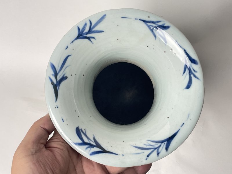 清晚期 150件青花花鸟纹嫁妆瓶 - 图9